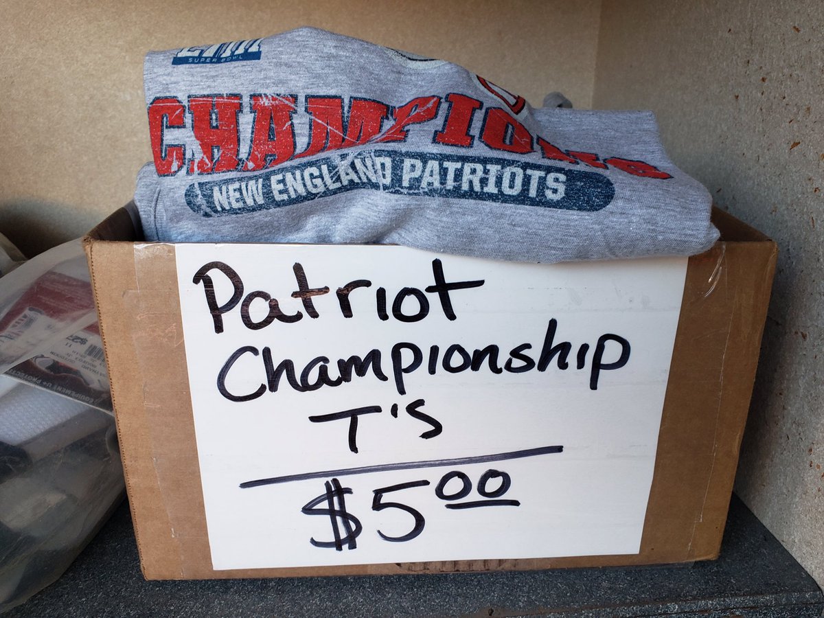 New England has officially entered the “bargaining” stage of grief (stage 3 of 5). #NFL
