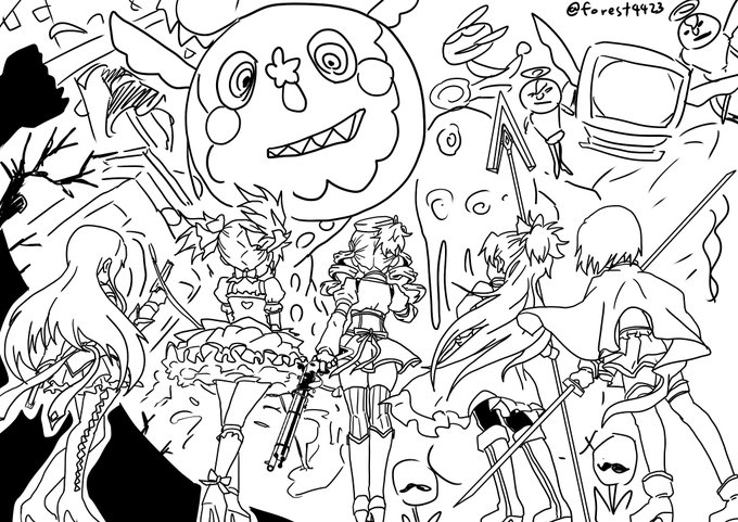 年末の大掃除。すっきり一掃して気持ちの良い年始を迎えましょう的な。
 #まどマギ版真剣深夜の創作60分一本勝負 