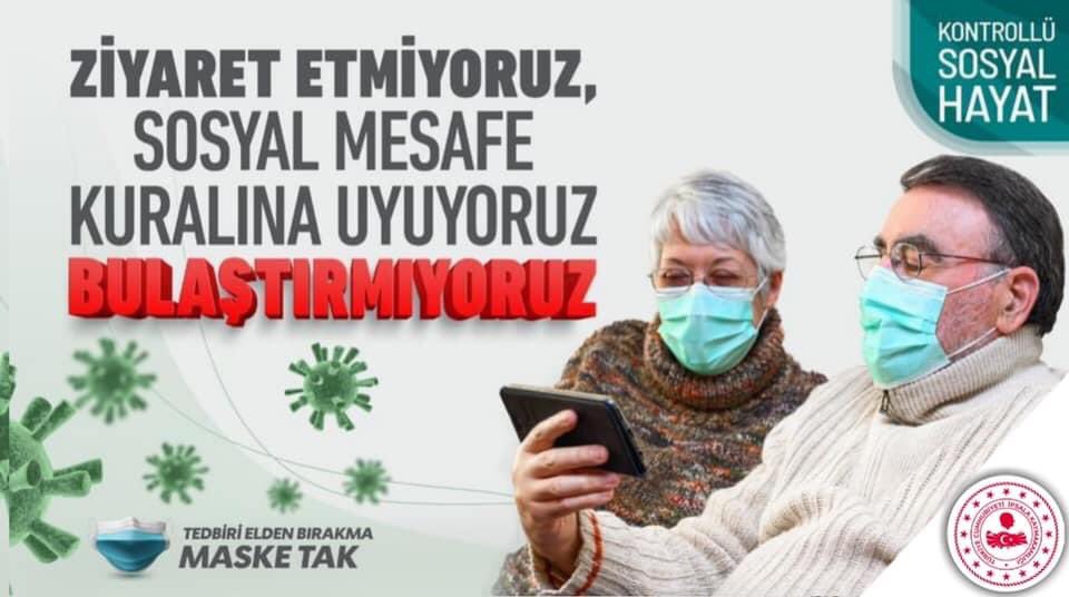 Pandemi döneminde...

#Maske 😷
#Mesafe ↔️
#Temizlik 🧼

Kurallarına dikkat edelim... 

Tedbir ve kurallara uyarak virüsü yenebiliriz. #AzKaldı #BirazDahaSabır