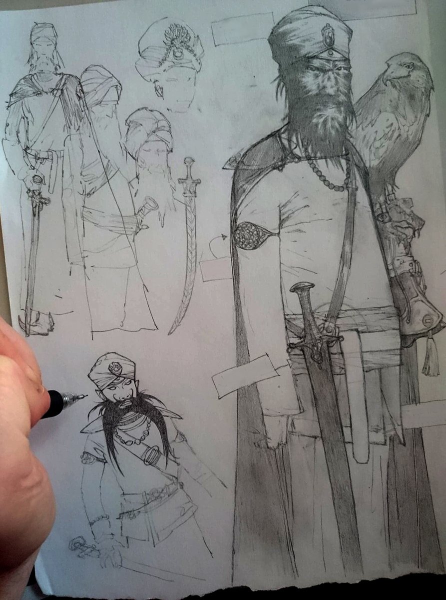 PaulDavidsonArt's tweet photo. Sunday sketching
#creatorownedcomics #process #bluevortex #art #comics #sketchbook #sketchbookart #process #arttechnique #conceptart #cosmiccomics #wip #drawing #inking #webcomics #comicstrip #copic #copicmarkers #Kickstarter https://t.co/RxyBOALyAZ