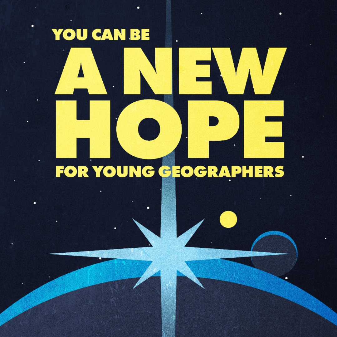 SpatialVision's tweet image. Everybody has dreams and aspirations.
Be a new hope for young geographers, or geography enthusiasts you know, by sharing maps you love, inspiring uses of GIS or notable changemakers in the community! Tag somebody who ❤️s GIS below.
#uGIS #SpatialVision #gis #arcgis #mapping
