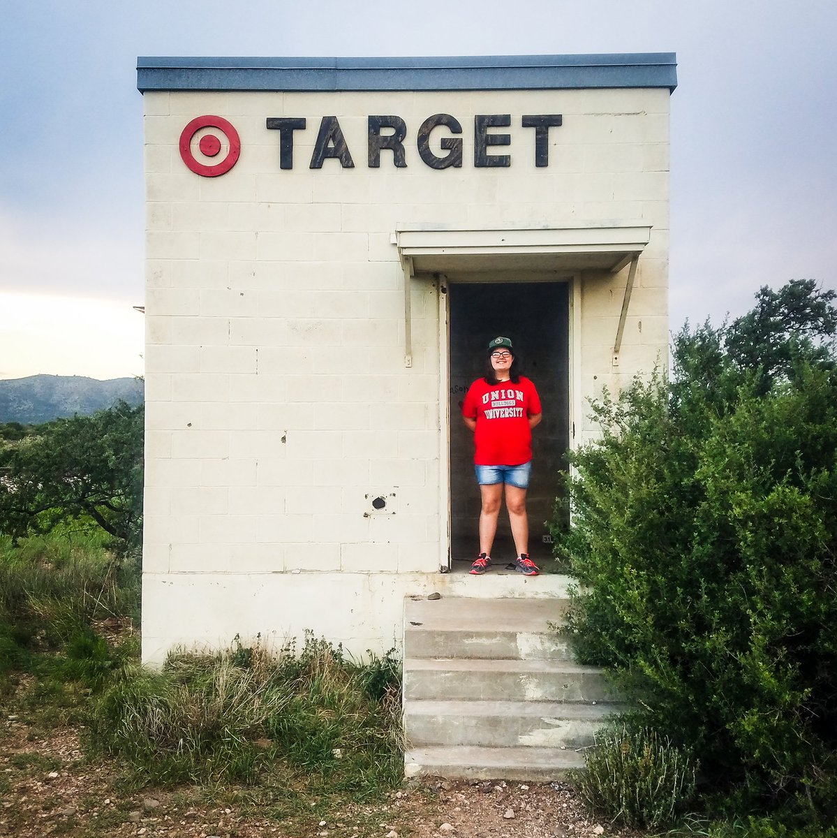 sad but not at all surprising to anyone paying attention to everything else out here..The other day on my way through, I had planned a stop to capture what's left of the former "world's smallest Target store", (4/11)
