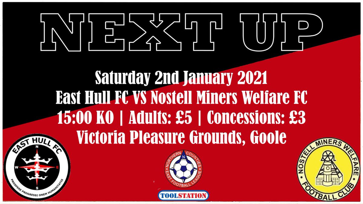 East Hull F.C (@easthullfc) on Twitter photo Next up ๐ช <a href="/NostellMWFC/">Nostell Miners Welfare FC</a>
Get down to Goole next Saturday to support the lads ๐ match day capacity 150
#EastHullisWonderful #GreatEscape Next up ๐ช <a href="/NostellMWFC/">Nostell Miners Welfare FC</a>
Get down to Goole next Saturday to support the lads ๐ match day capacity 150
#EastHullisWonderful #GreatEscape