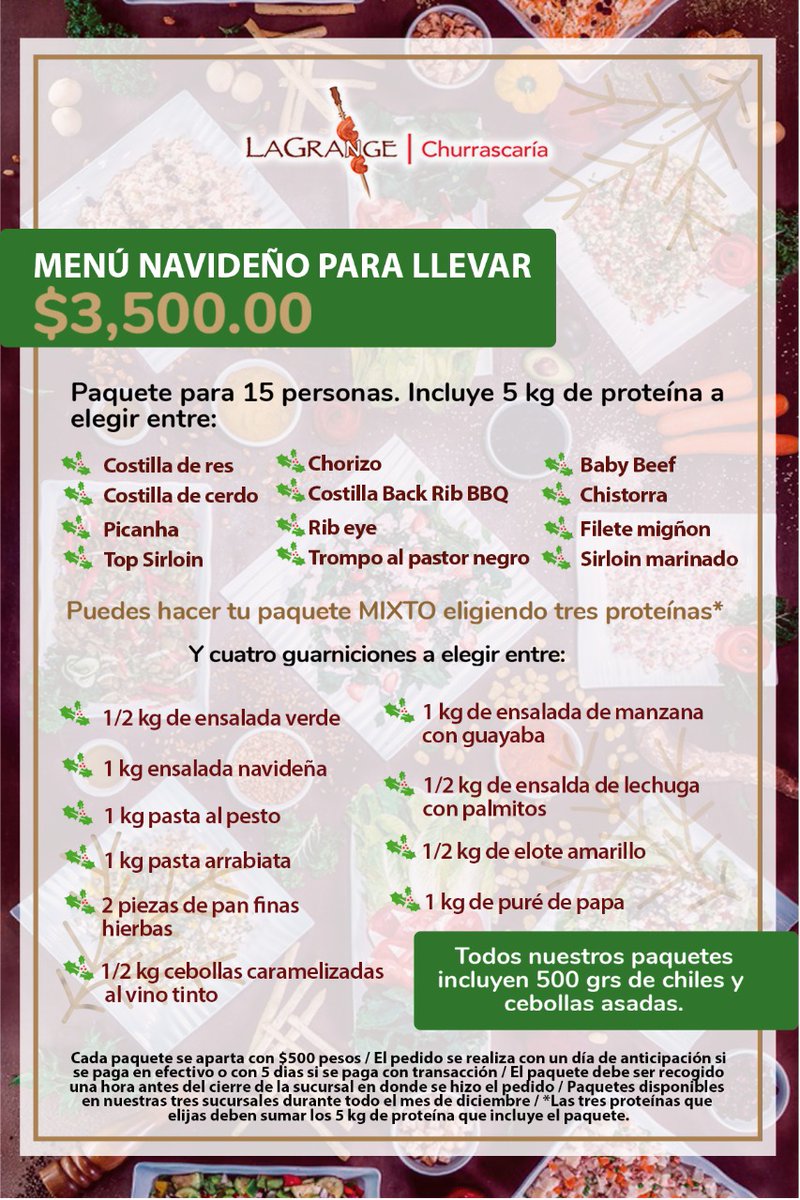 Total 45+ imagen precio buffet la grange Abzlocal.mx