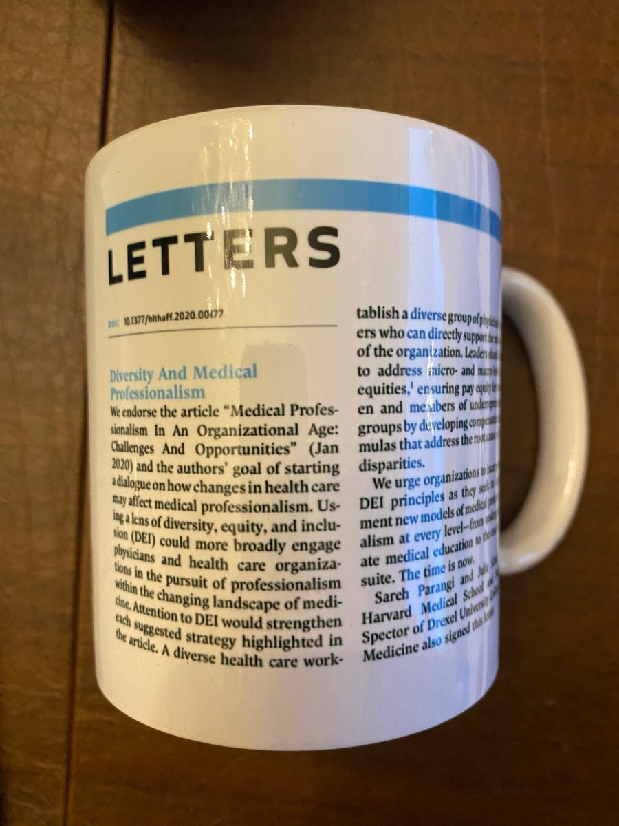 Honored to collaborate with esteemed colleagues on a letter to the editor about #diversity and #medicalprofessionalism. Even more thrilled to see it commemorated below - thank you @JulieSilverMD for your leadership and mentorship!