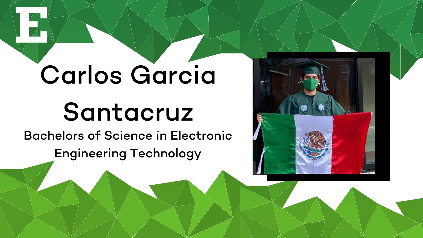 Eastern Michigan Emugradspotlight This Year Carlos Won An Award For Being An Outstanding Student In The College Of Engineering And Technology Carlos S Plans Are To Start Working For R E Automated