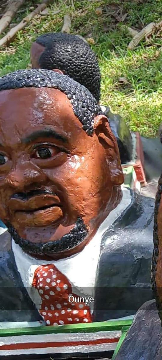 DonaldBKipkorir's tweet photo. This Artist should be captured &amp; “stoned”  &amp; if he survives, send to rehab ... His sculptures are complete misinterpretation of the people referred to ... He shouldn’t be allowed to practice erroneous art. https://t.co/DBFknLcF25