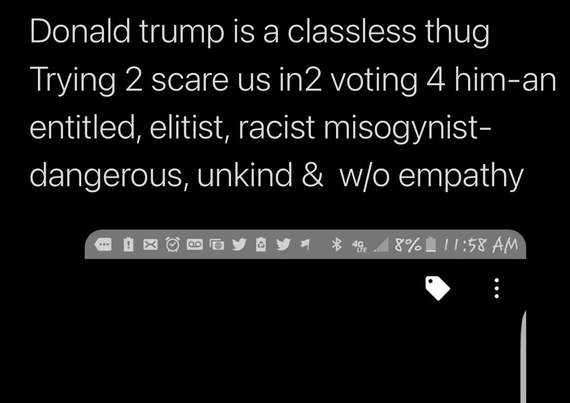 her tweets roasting trump