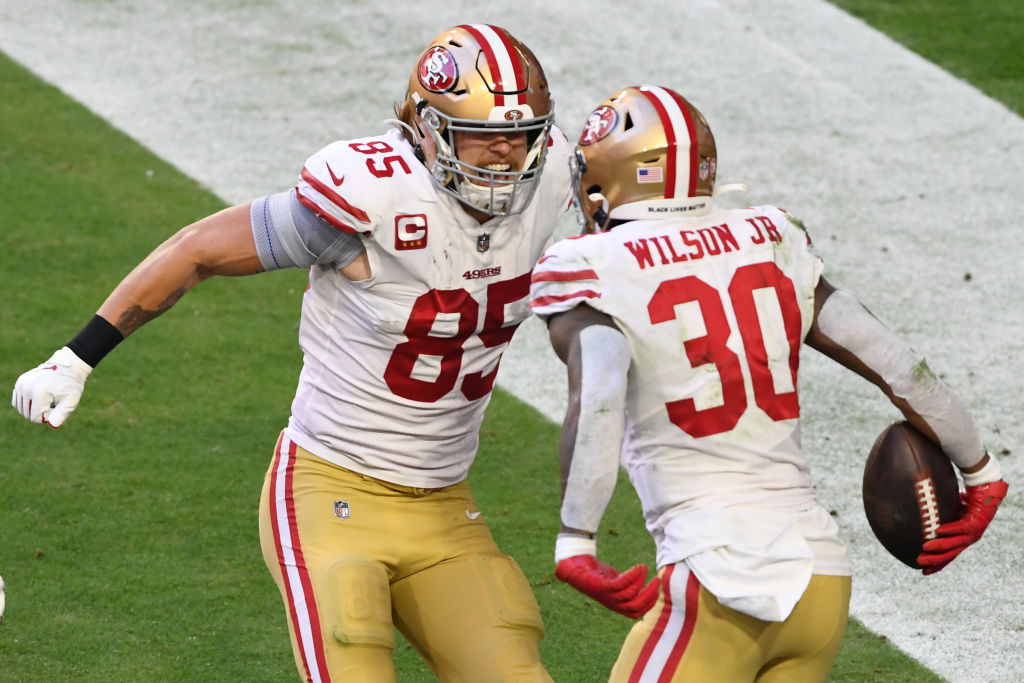 Highest-graded offensive players from Week 16's Saturday games:
1. Trent Williams - 94.1
2. Ali Marpet - 93.5
3. Tom Brady - 93.3
4. George Kittle - 91.1