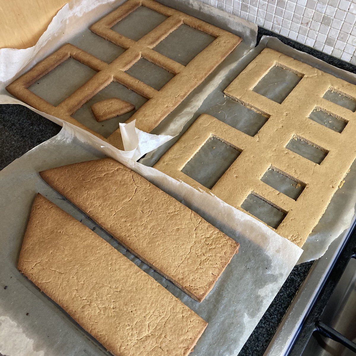 _RaeMoore's tweet photo. It’s almost time for the final step in the Gingerbread process... demolition 👅 https://t.co/WlKc8v1Wst