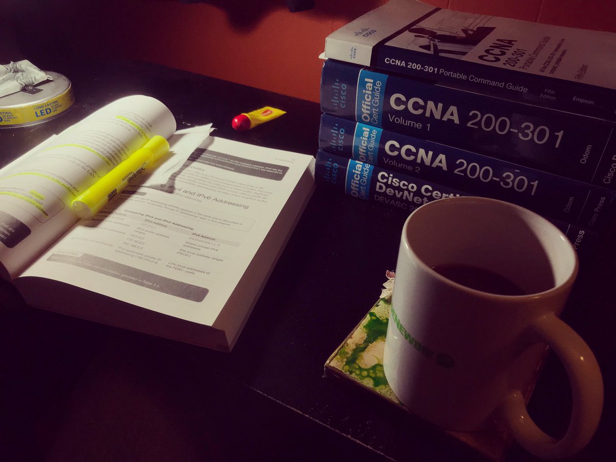 thedatabunny's tweet photo. Long journey ahead, but there’s progress being made, and progress to be made. After Network+, it’s the CCNA!

#networkplus #ccna #labeveryday #networkengineer #comptia #blackintech #blacktechtwitter #sysadmin #networkadministrators #technology #informationtechnology https://t.co/9fvf2JCToJ