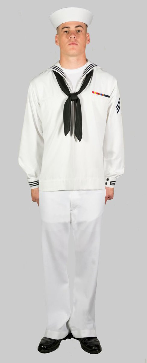 buccimane59's tweet photo. How tf do you see this uniform and be like “yeah I’m guna join the navy” HAHAHAHAHAHAHAHAHAHA😂😂😂😂😂😂😂😂 https://t.co/vzFOcdbkRh
