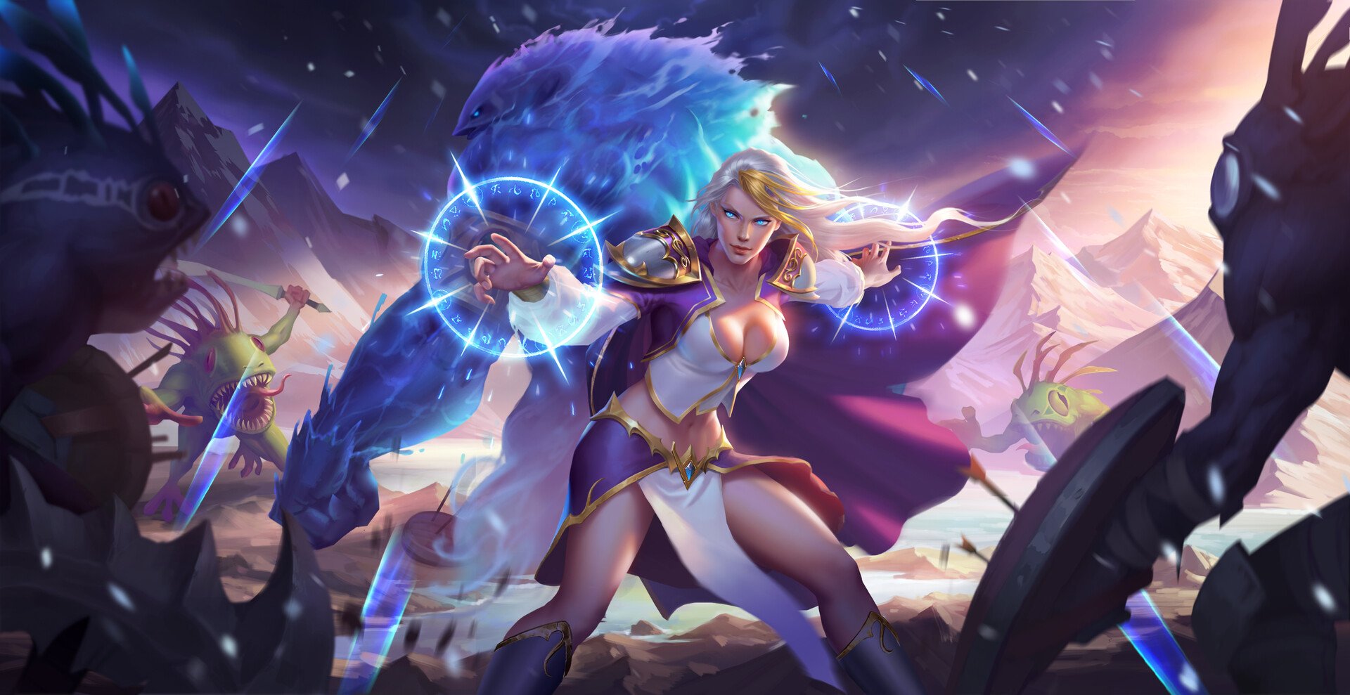 Fan Art Jaina Proudmoore hearthstone. 