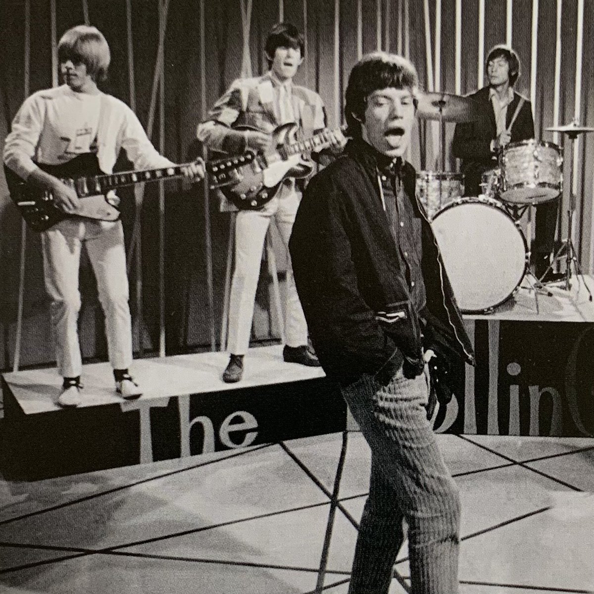 the rolling stones had a tiny little platform but it didn't fit everyone because they had too many harmonica players