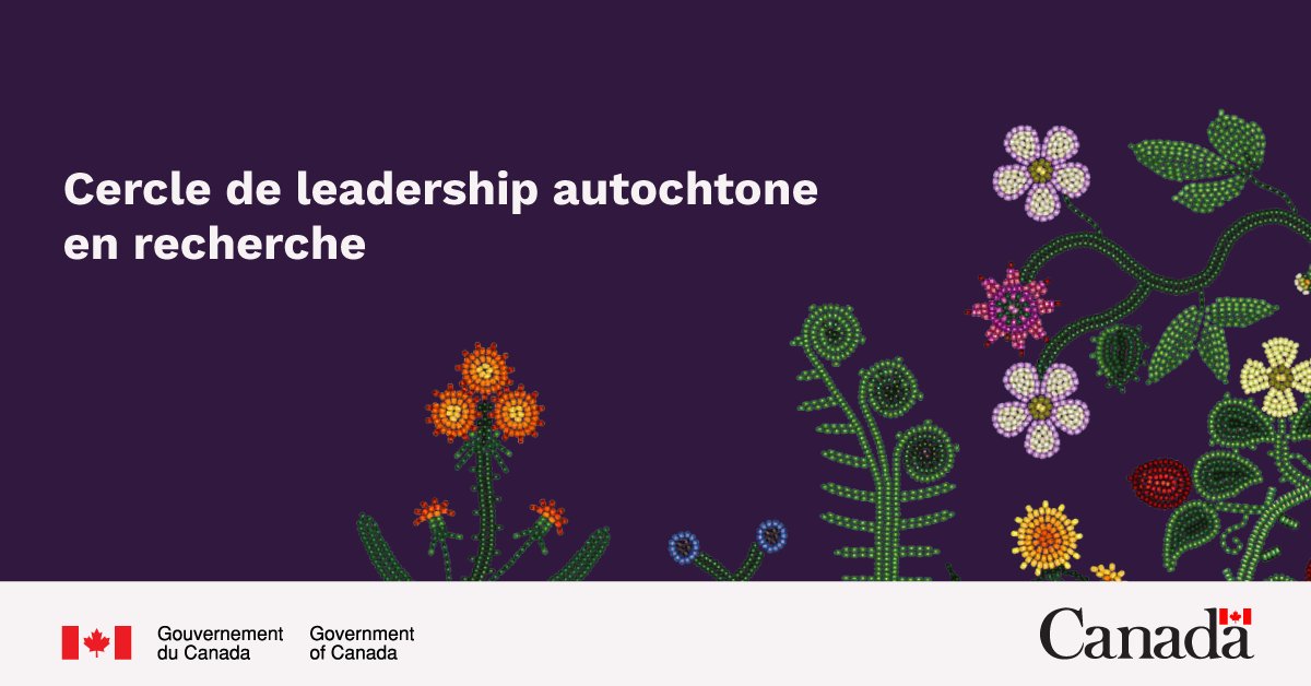 Vous aimeriez siéger au Cercle de leadership autochtone en recherche?

Nous sommes à la recherche de volontaires inuits, métis et des Premières Nations.

En savoir plus ⬇️
ow.ly/nHFi50CLXXL

<a href="/IRSC_CIHR/">IRSC</a> <a href="/CRSNG_NSERC/">CRSNG / NSERC</a>