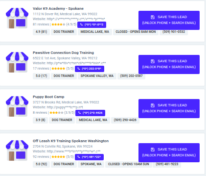 See it in action:My first client sells SEO to dog trainers.Really unique niche.Low competition.If you want to sell to local businesses or even b2b, use kleanleads.Selling to ecom?Use  http://contactecom.com&nbsp;