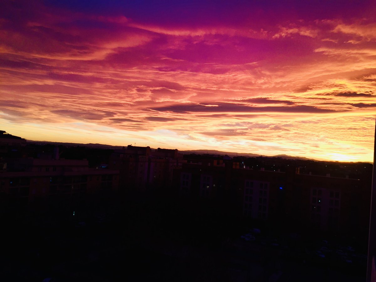 Cielo espectacular en Valterna