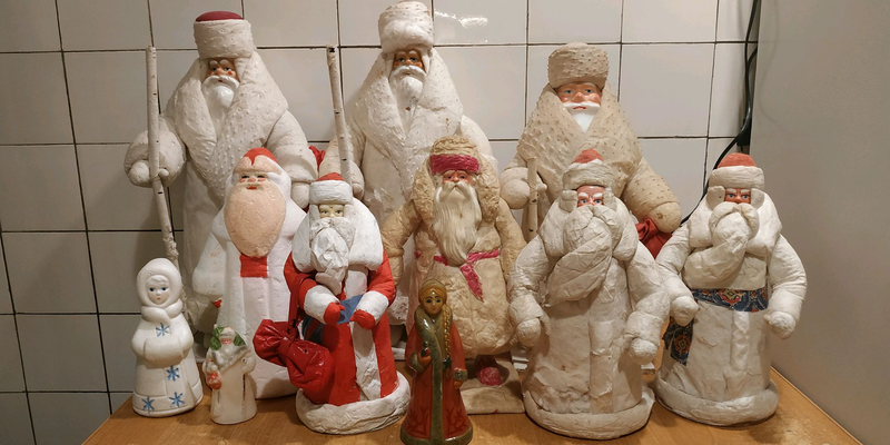 sovietvisuals's tweet image. Soviet New Year decorations, 1980s