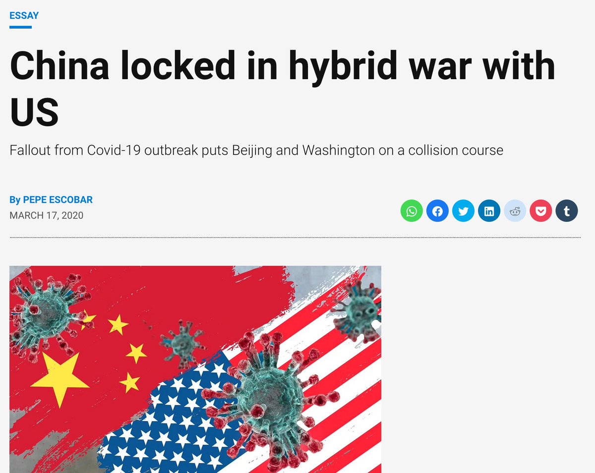 Namely, George Soros and Bill Gates are said to have conspired, according to the theorists, in order to wage hybrid war against China and to shut people up in their homes where they can be more closely controlled as the globalist Deep State "resets" the world after Trump.