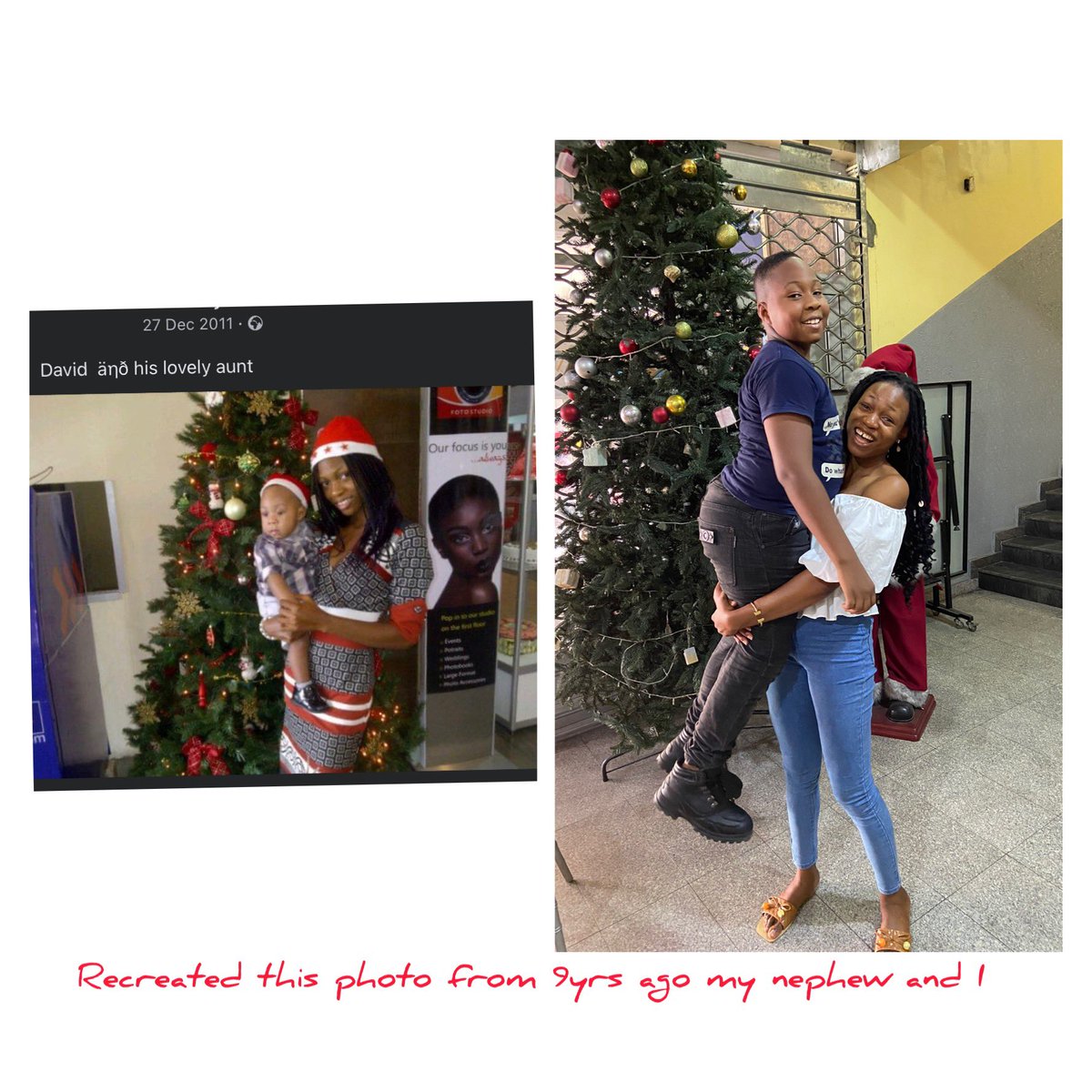 odukweuche2's tweet photo. Almost ruined my spine for this! 
#Christmas2020 https://t.co/QaG3vY36bt