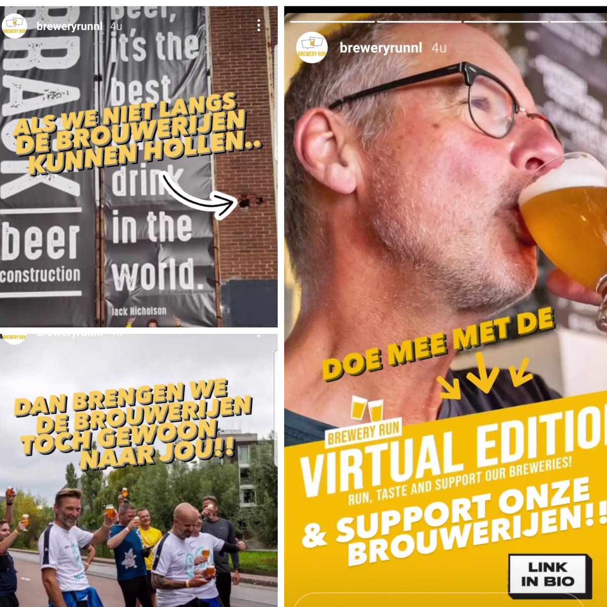 RuudvEck's tweet photo. Doe mee aan de Virtuele Brewery Run. Heel de maand januari krijg jij 3 biertjes thuis en een gave medaille🏅🍻🏃🏽‍♂️ Scoor hier je tickets: https://t.co/46tTmAzbJv https://t.co/N1VECQXcUw