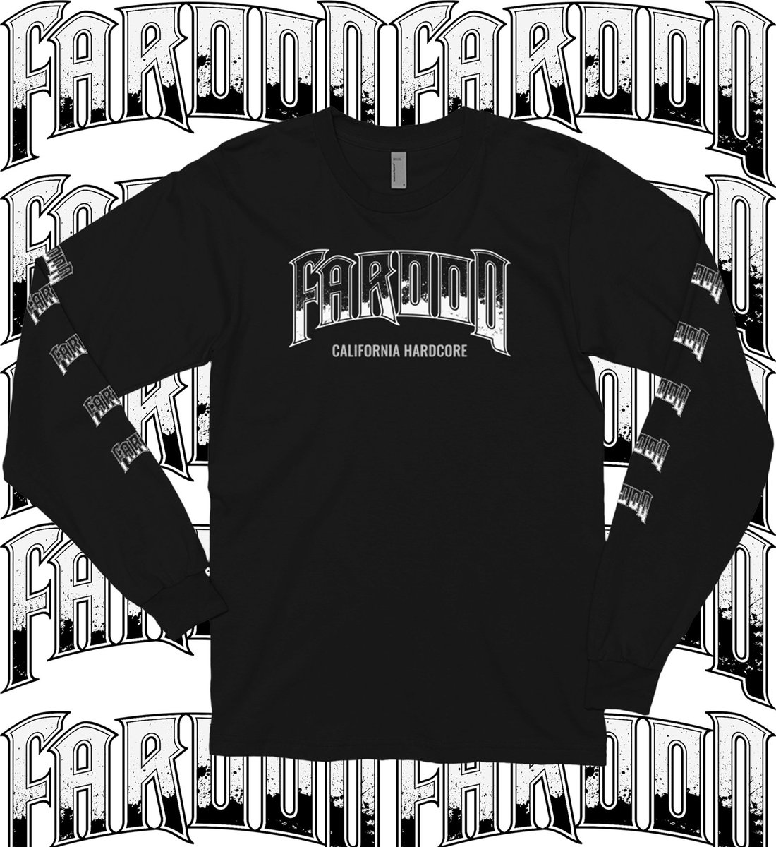 FAROOQ "CALIFORNIA HARDCORE" BLACK LONG SLEEVE⁠

Order at glacierrecordings.com⁠

Farooq "Heat" now streaming on all platforms. CD available in the store!⁠
⁠
#glacierrecordings #farooq #longsleeve #hardcore #mosh #metal #beatdown #fresno #california #californiaharcore