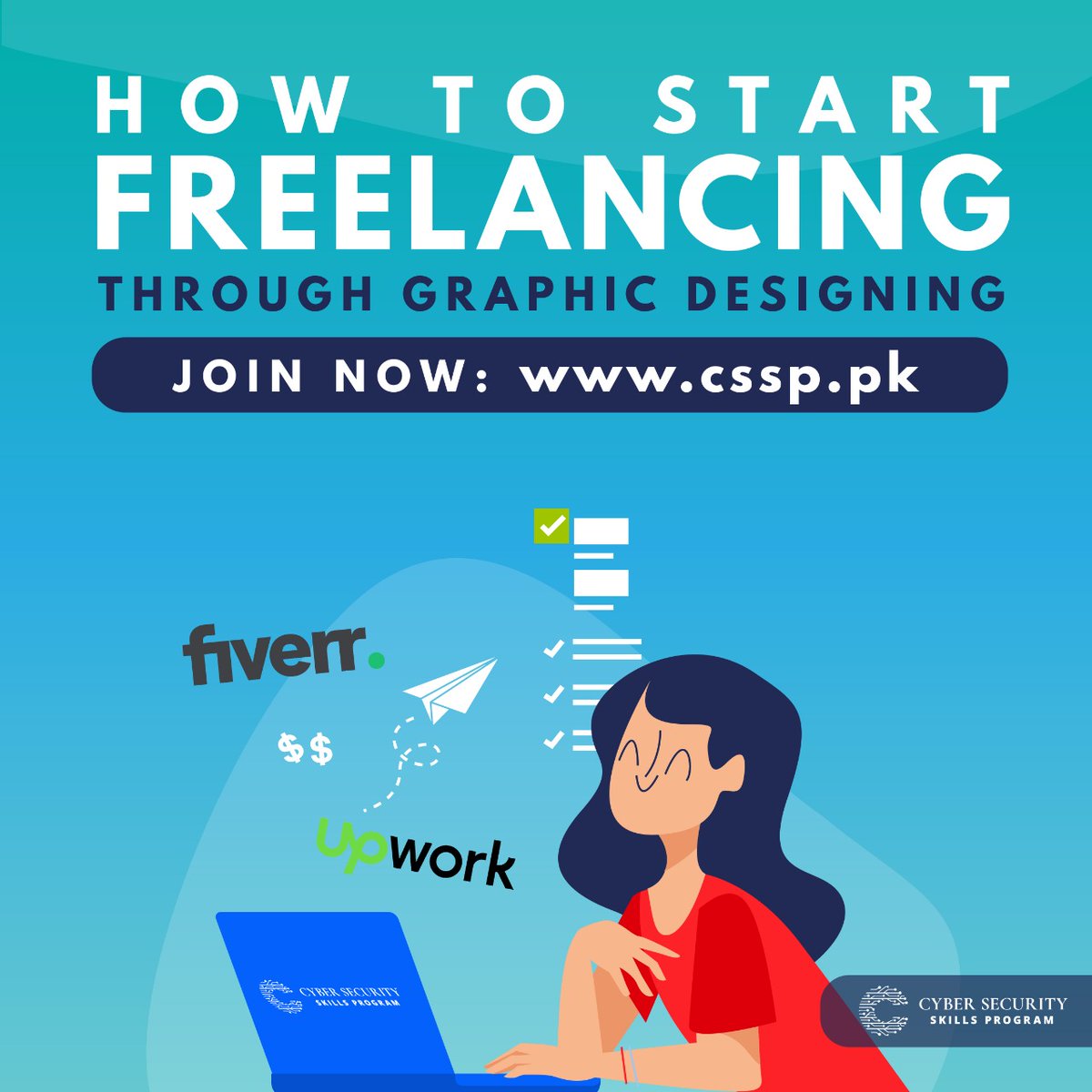 cssppk's tweet photo. Join #CSSPPK today and start learning to become a great freelancer. Learn graphic designing & motion graphic skills along with guidance around freelancing careers. https://t.co/jxizX8ssXV