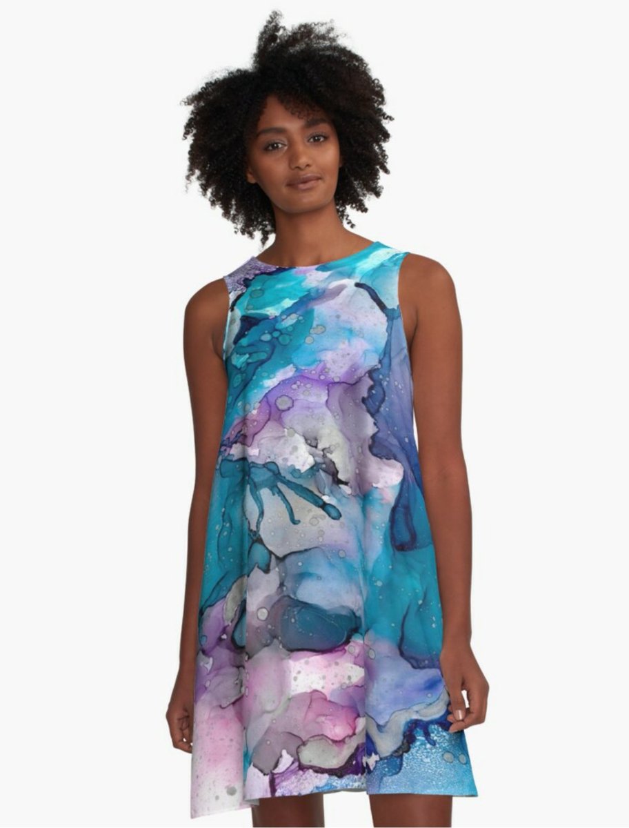 Healing_Inks's tweet photo. Cotton Candy Daydreams A-Line Dress.
Available in sizes XXS-4XL.
#sundayvibes #SupportSmallStreamers #TikTok #redbubbleartist #redbubble #ArtistOnTwitter  #shopsmallbusiness #abstractart #HealingInks #alcoholink #shopsmall
https://t.co/WslgcrQdUm https://t.co/t4GgaTXzWP