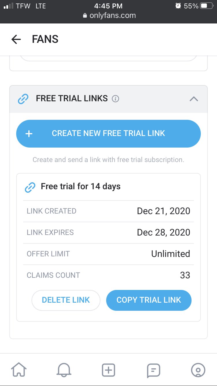 Free only trial link fans Tik Tok