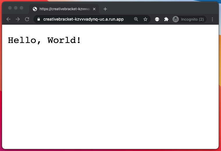 Woohoo! 🎉 Deployed my first Dart cloud function on Google Cloud …eativebracket-kzvvvadynq-uc.a.run.app 

Any ideas on example apps to build with this?

#dartlang #flutterdev #flutterio #flutter #Cloud #googlecloud #firebase #webdevelopment #FullStack #mobileapps