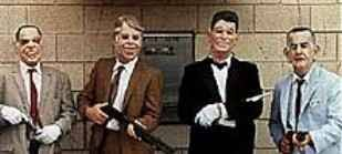 Basically the Aryan Republican Army mostly robbed banks and sent money to white supremacist groups until getting busted. However, they had gimmicks, like wearing weird masks or leaving an apparent bomb to cover their escape, according to Leonard Zeskind's _Blood and Politics_. /5