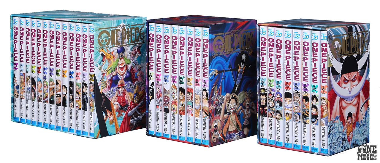 One Piece Com ワンピース エピソード毎にまとめ買いできる One Piece Box Set 第2部 本日発売 ウォーターセブン編 スリラーバーク編 マリンフォード頂上戦争編 のセットが登場 世界観たっぷりの豪華でオシャレなbox付き T