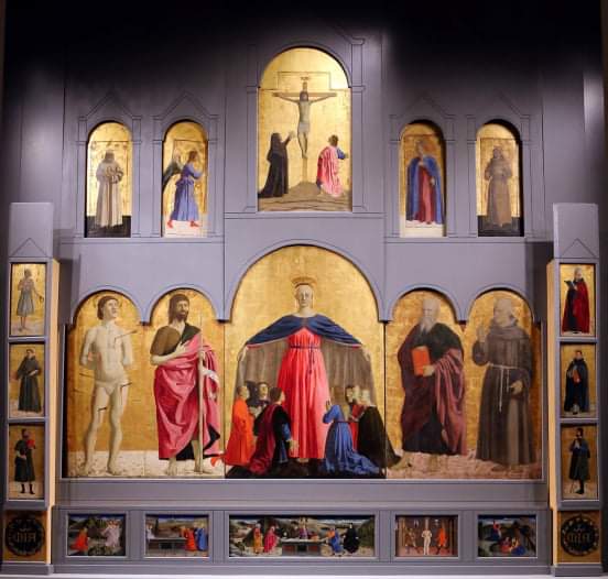 Olio e tempera su tavola.
Piero.
#sansepolcro