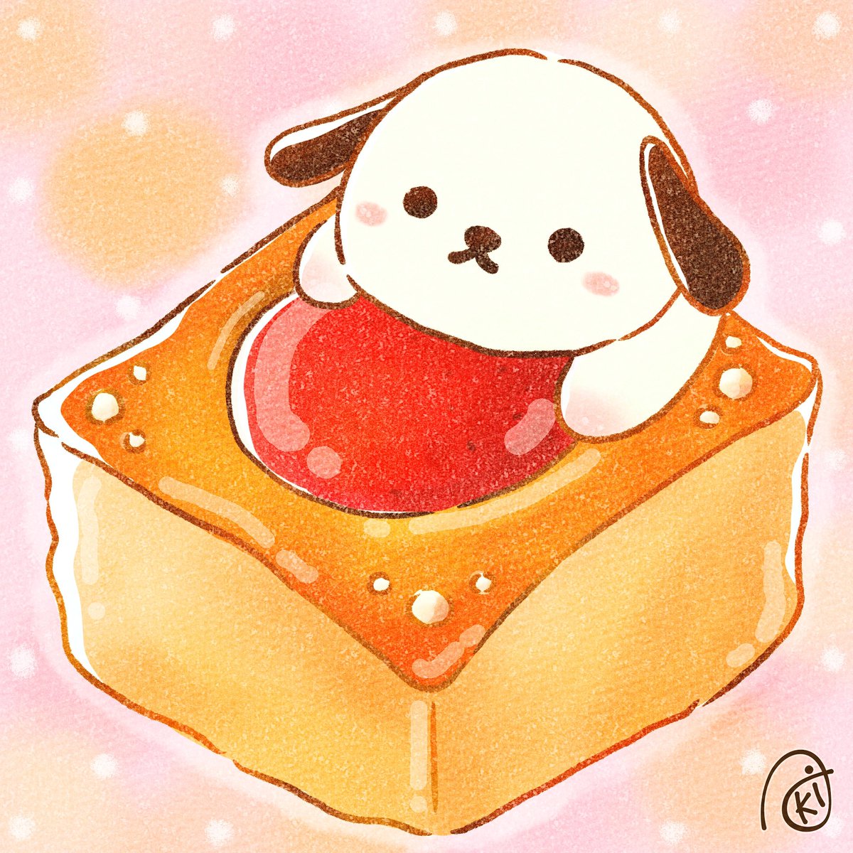 ジャムパン イラスト お絵描き 犬 ワンワン ジャムパン Akiのイラスト ジャムパン イラスト お絵描き 犬 ワンワン ジャムパン Akiのイラスト