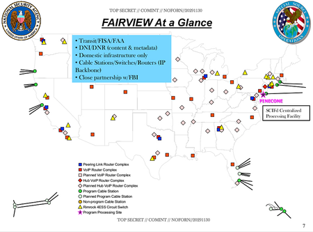 CIA-NSA operative Edward Snowden, in 2013, revealed the existence of the NSA-AT&T mass spying Fairview Surveillance Program and their locations , one of whose main spy hubs is located in Nashville-Tennessee.