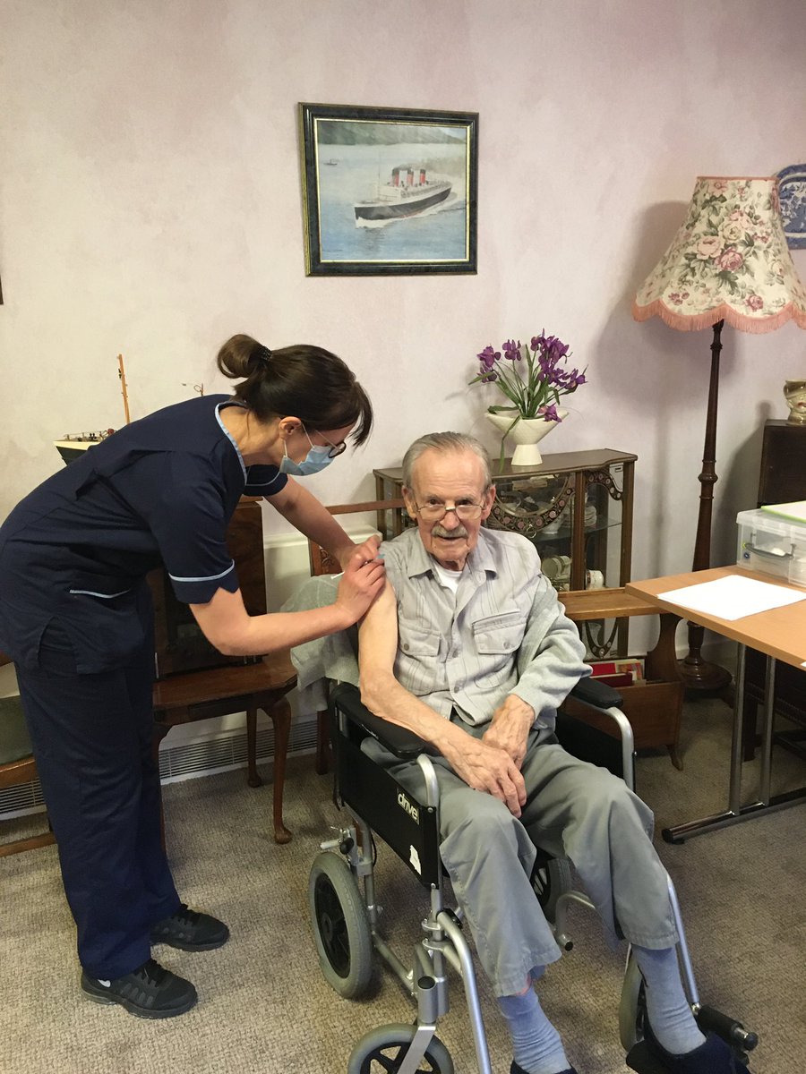 Derek T Barron RMN FQNIS 🏴 (@dtbarron) on Twitter photo Delighted to note that today residents at <a href="/Erskine1916/">erskine1916</a> Park Home became the first our our residents to receive their vaccine #proudtocare <a href="/IanCMBE/">Ian Cumming</a> <a href="/lel13560/">Lesley-Ann Wylie RN QN</a> <a href="/Pollybird1/">Pauline McIntyre QN RGN-MSc</a> Delighted to note that today residents at <a href="/Erskine1916/">erskine1916</a> Park Home became the first our our residents to receive their vaccine #proudtocare <a href="/IanCMBE/">Ian Cumming</a> <a href="/lel13560/">Lesley-Ann Wylie RN QN</a> <a href="/Pollybird1/">Pauline McIntyre QN RGN-MSc</a>