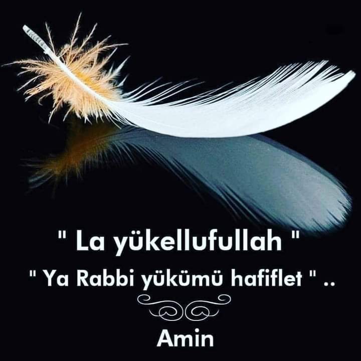 Allah duyar,
kimselere söyleyemediklerimizi.
Üzülme....