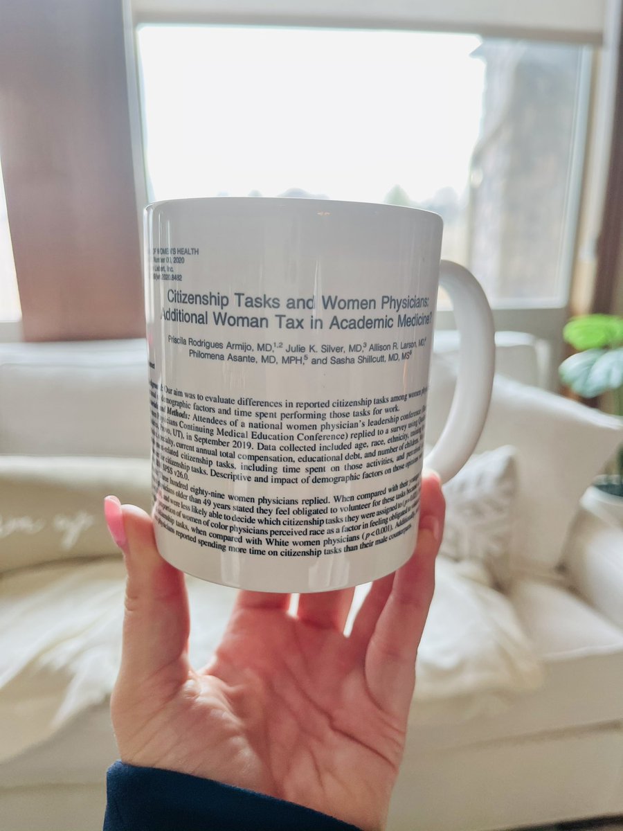 RUBraveEnough's tweet photo. Thank you @JulieSilverMD for this amazing Christmas 🎁! 

Our latest pub on gender tax in academic medicine, which showed 🚺 report doing more unpaid ‘citizenship’ tasks than their 🚹 counterparts; &amp; URM🚺 report more tasks than their white 🚺colleagues.

https://t.co/pJSCeOapUv https://t.co/QVeDl5KwXL