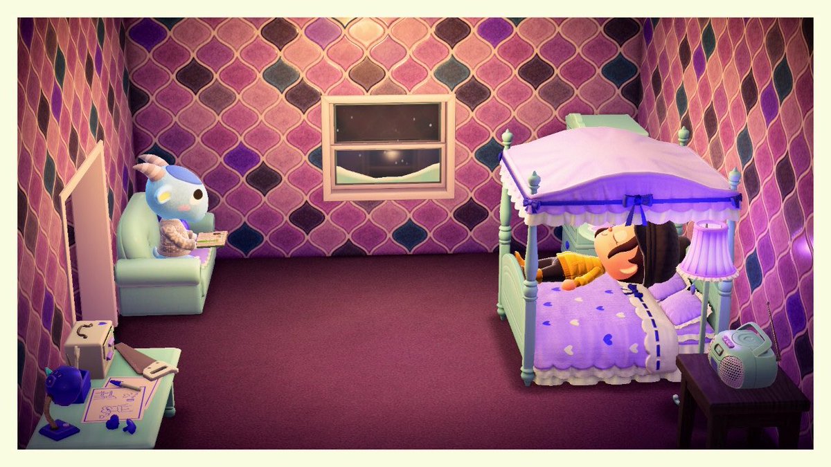 AcnhSue's tweet photo. ❄️Sherb’s Home Interior Giveaway❄️

Winner will get to decorate like Mr Easygoing himself Sherb❣️
Prize will include all items shown in the pics 😃

Rules: Retweet🔃
             Like❤️
Ends in about 48 hours

#acnh #ACNHgiveaways #AnimalCrossingNewHorizons #Sherb https://t.co/yfhhWg00qN