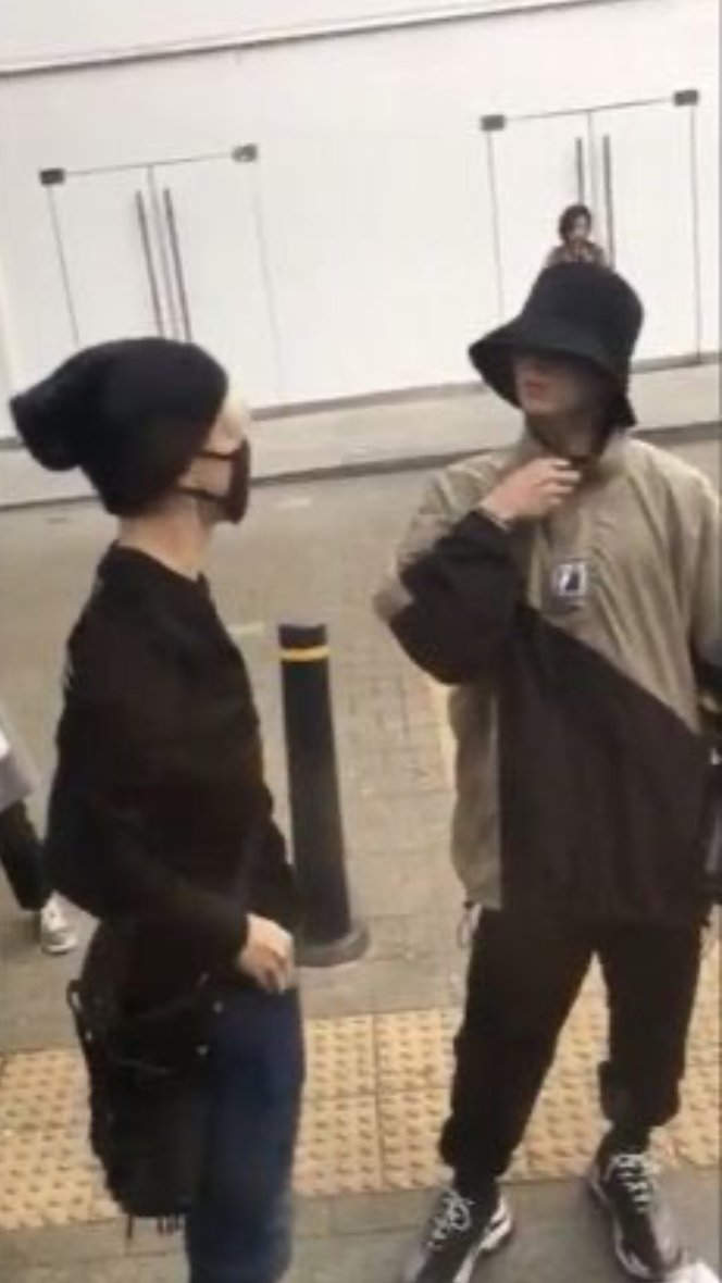 Another one caught by someone on a bus