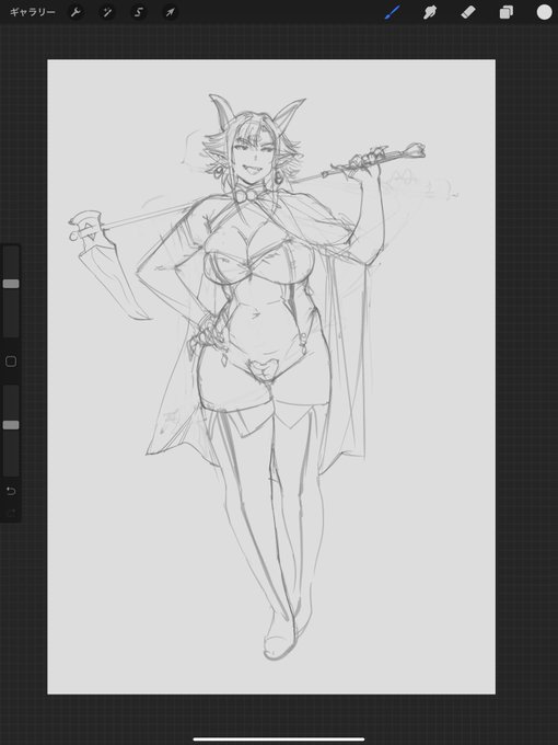 サキュバス適当デザイン 