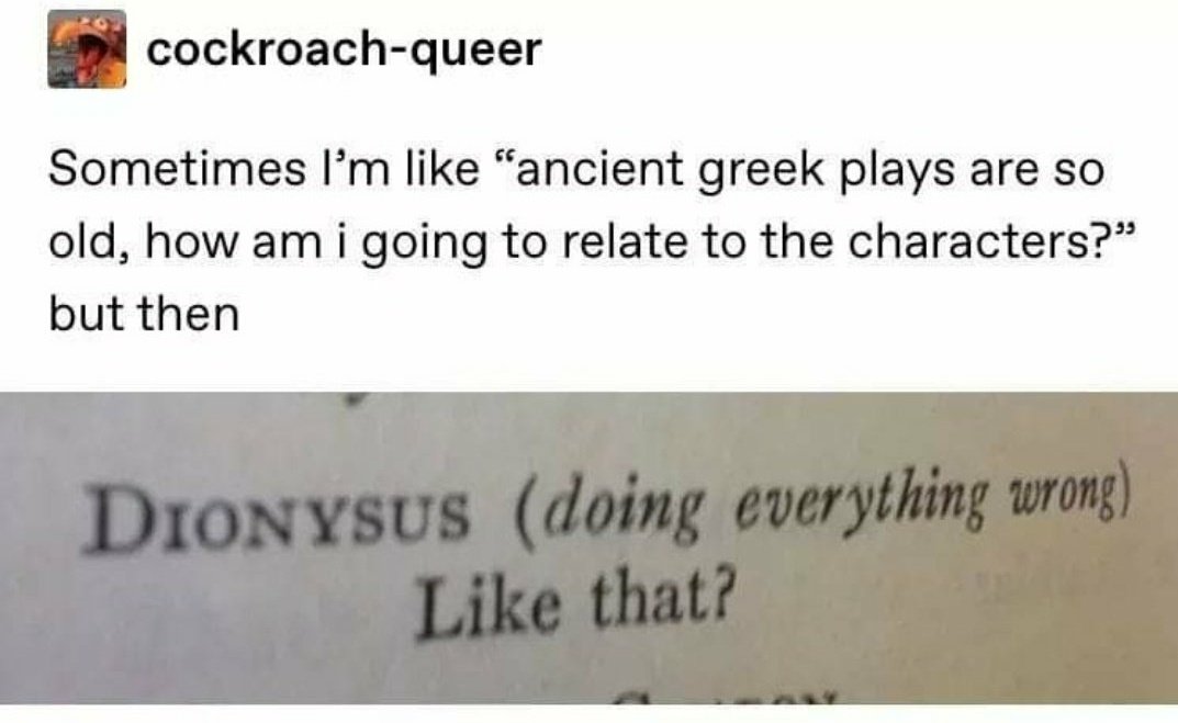 Classical Studies Memes tweet media