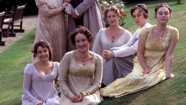 We can go back even farther to the most famous Austen adaptation, the 1995 Pride and Prejudice, for a production that was committed to anachronistic amounts of cleavage at all times!