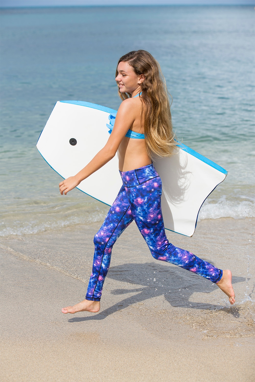 Mermaid leggings top with fins