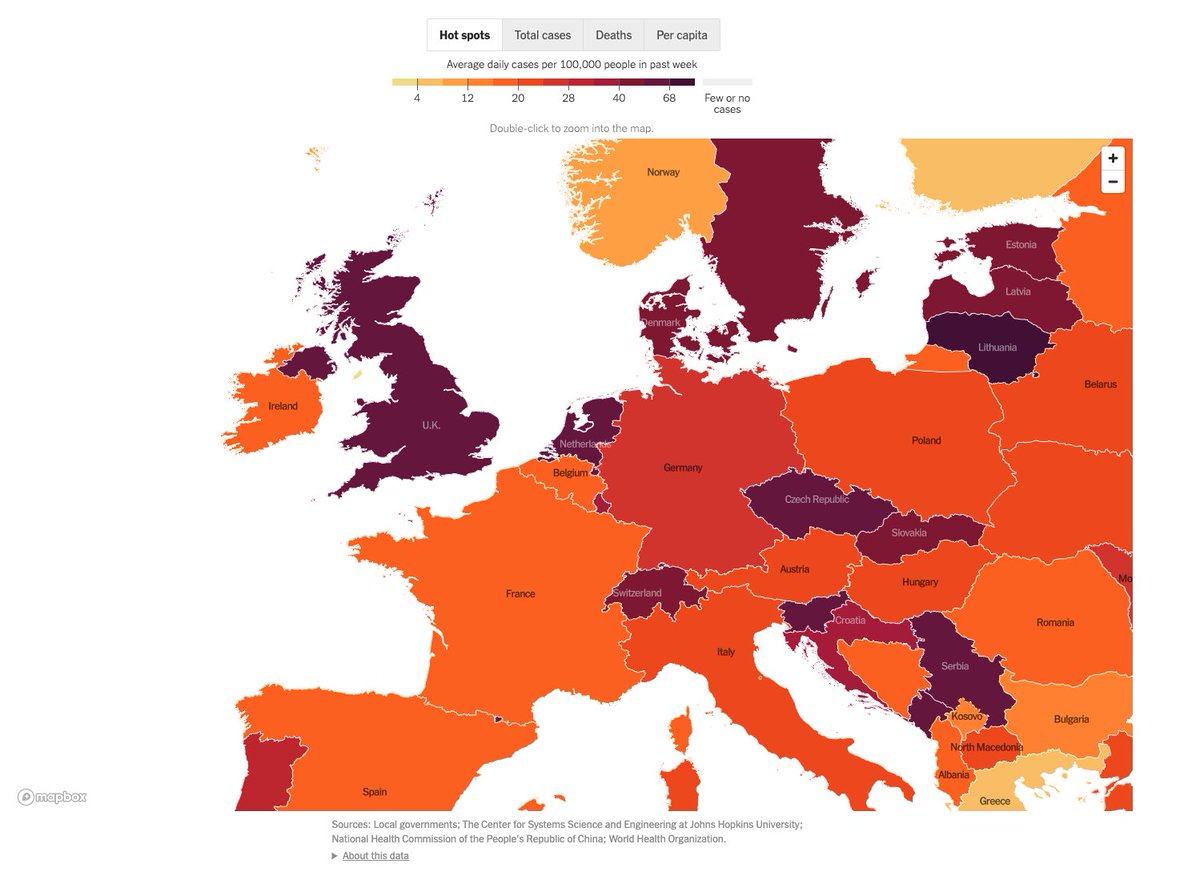 And this is how the Netherlands is doing now.Source:  https://www.nytimes.com/interactive/2020/world/coronavirus-maps.html