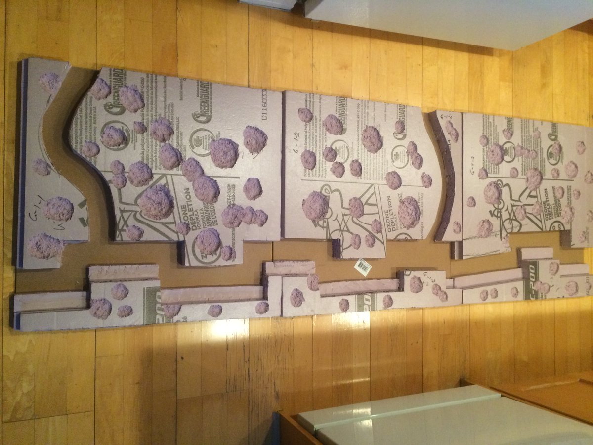 The Canadian Grenadier Guards started on one set of boards with the Germans, Bavarians defending 3.