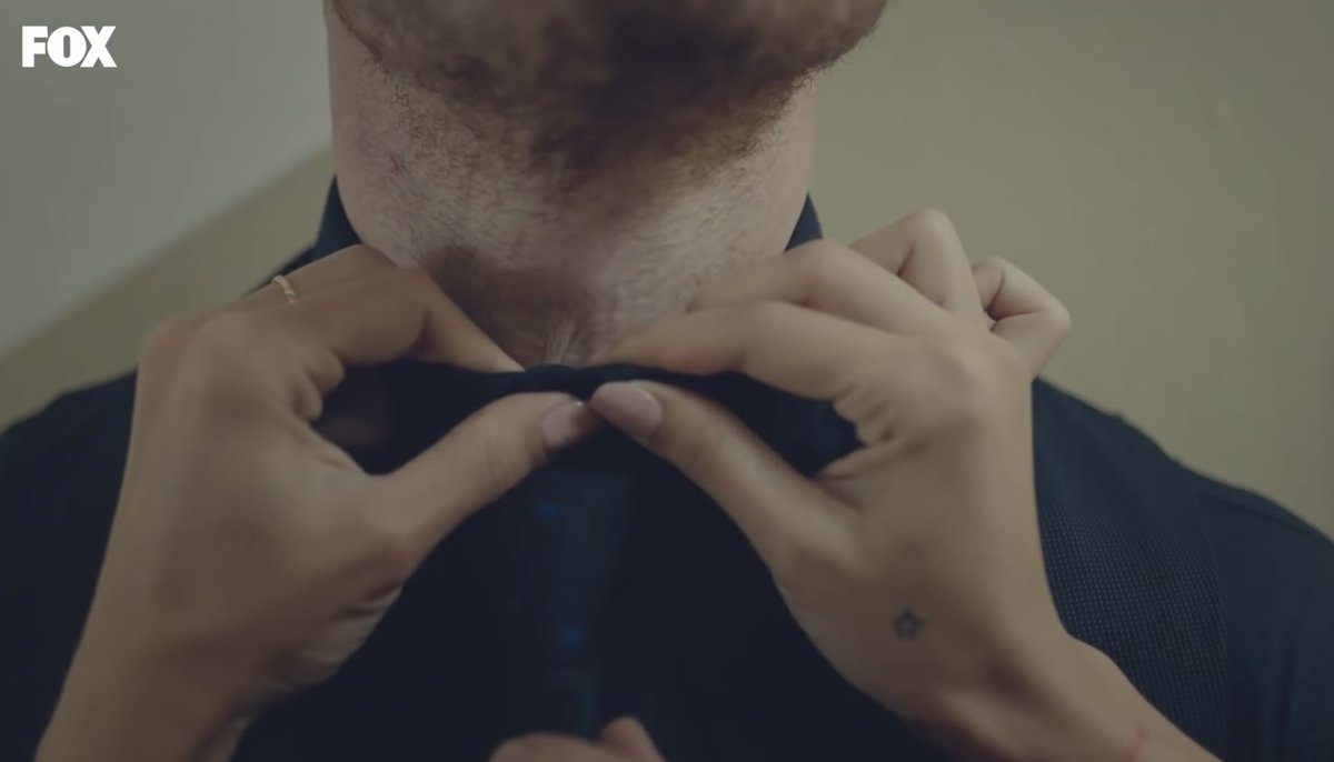 Bölüm 1Stairwell collar loosening + Serkan’s SCENT calming Eda down.