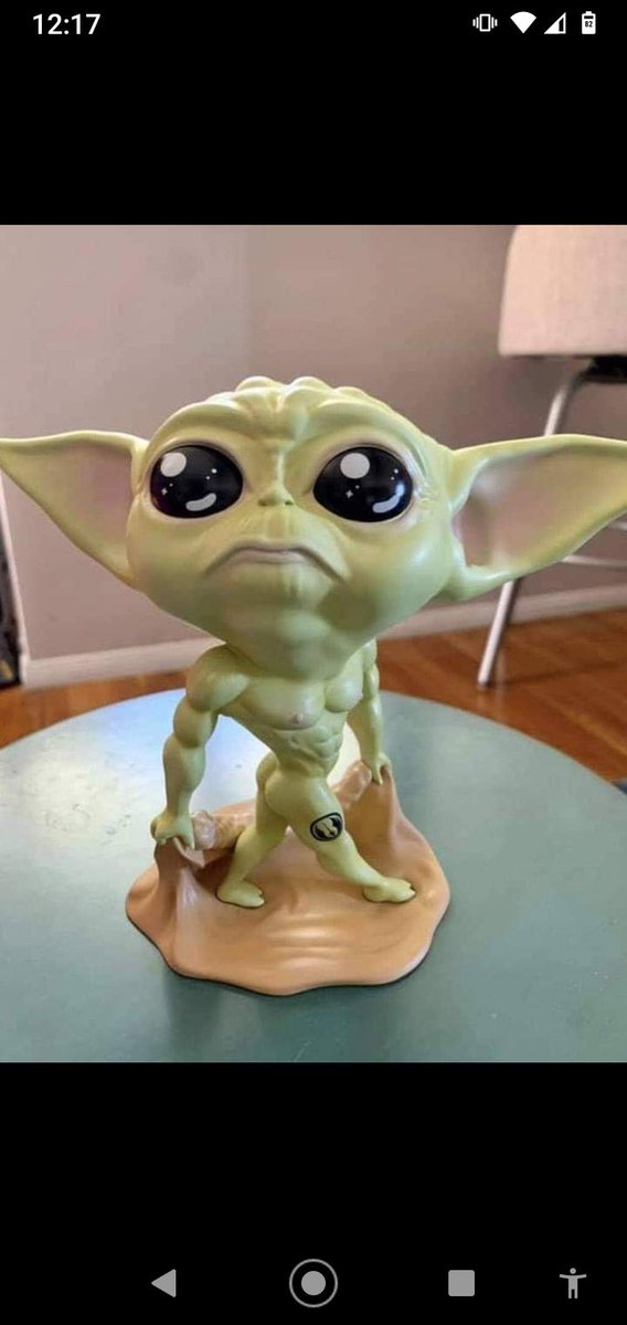 mezzmariah28's tweet photo. Here ya go @kitra lol thought you'd get a kick outta this Grogu https://t.co/oSNyaVM1hJ