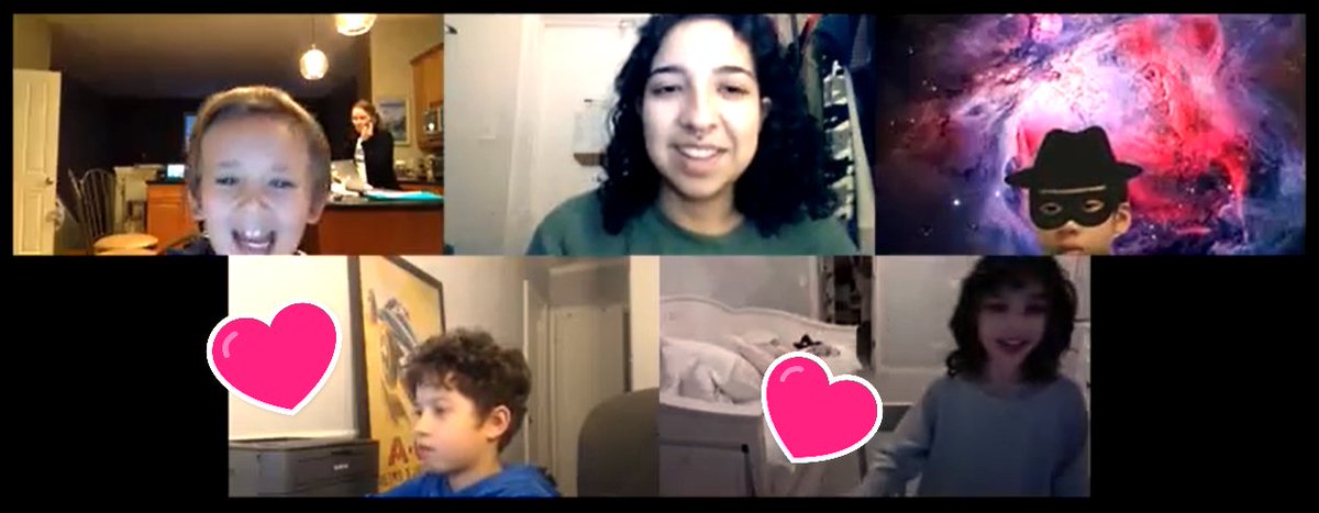 powerupta's tweet image. Reflections on 2020 #5
Going online didn't make teaching less personal, it made it more so.
We had fewer students but they joined us much more, so we really got to know them well.
Our community may have shrunk, but that made it tighter knit.
#codingtogether #codingforkids