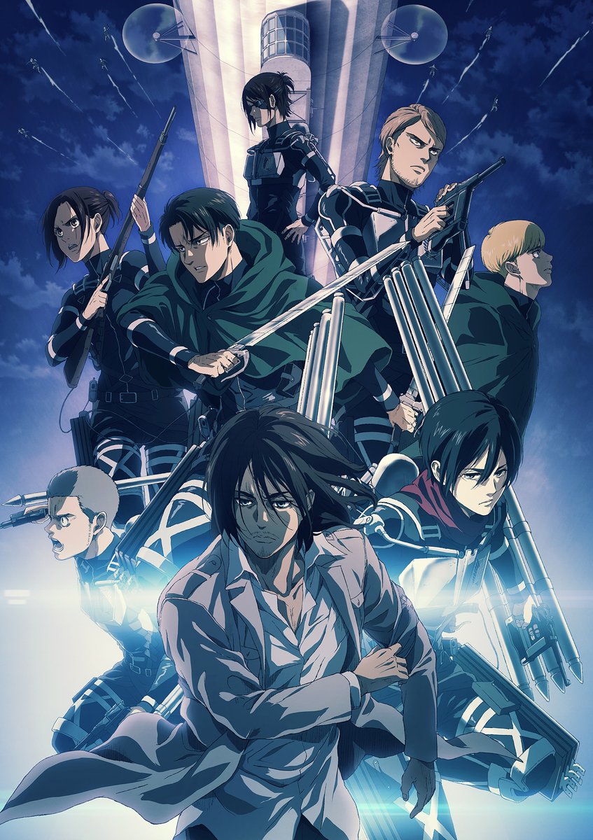 Attack on Titan Wiki on X: Attack on Titan Covers Key Visual 2